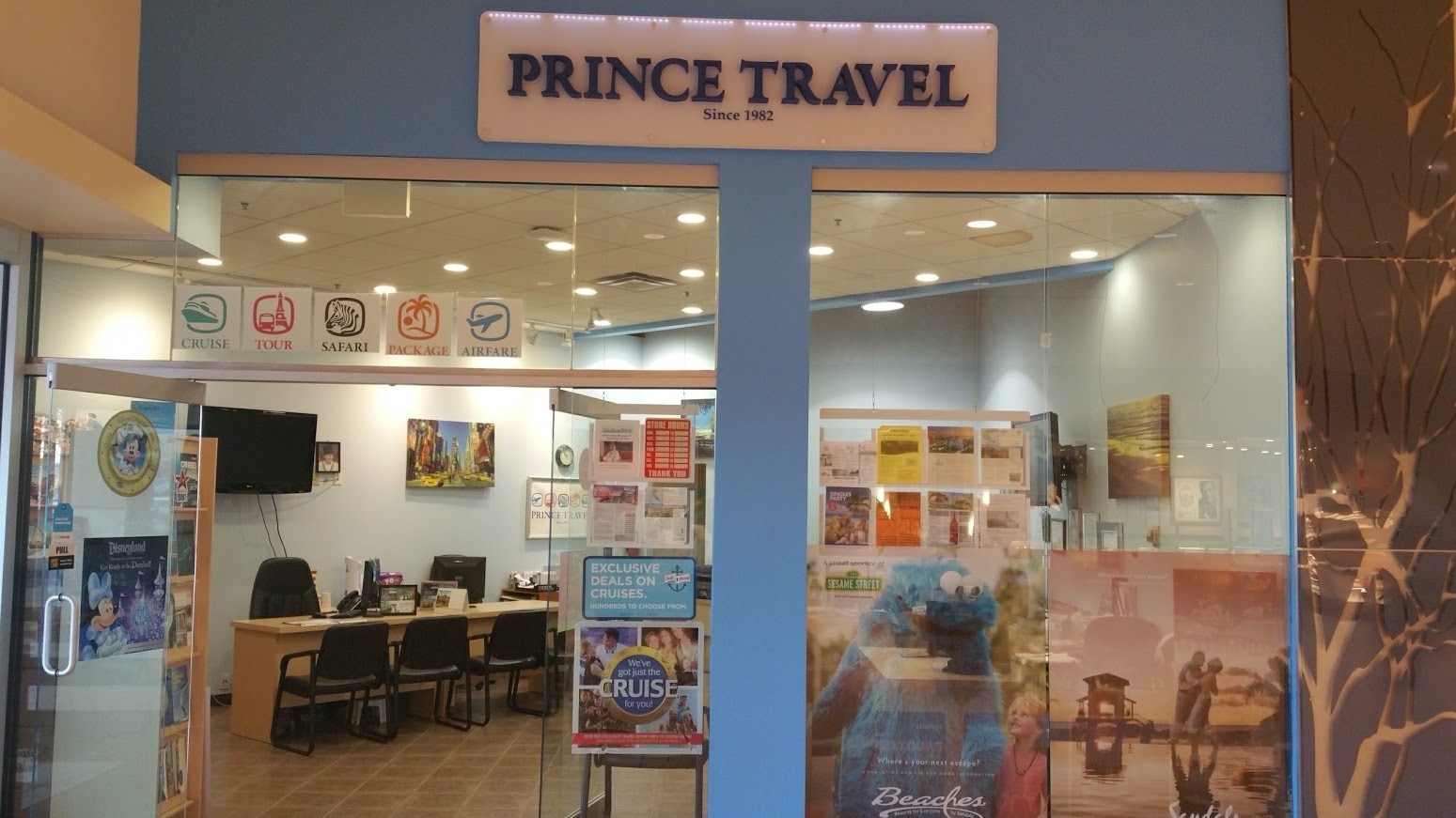 Computer, Internet and Desk 