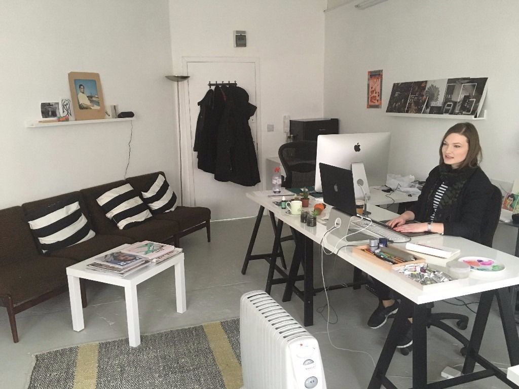 Desk space in sunny and friendly Dalston studio