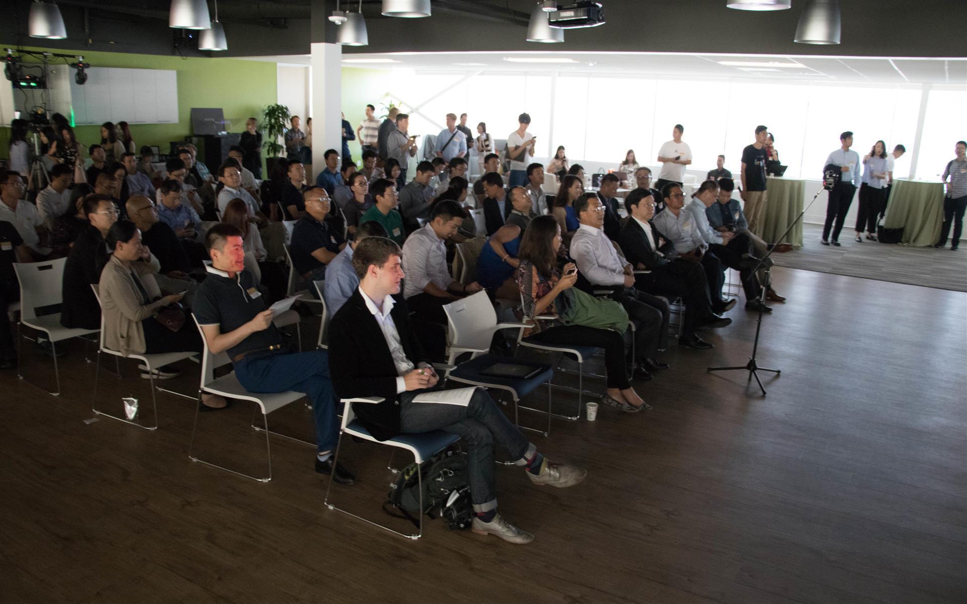 Robotics-themed Event Space For Up To 100 People With Great Window Views Robotics-themed Event Space For Up To 100 People With Great Window Views