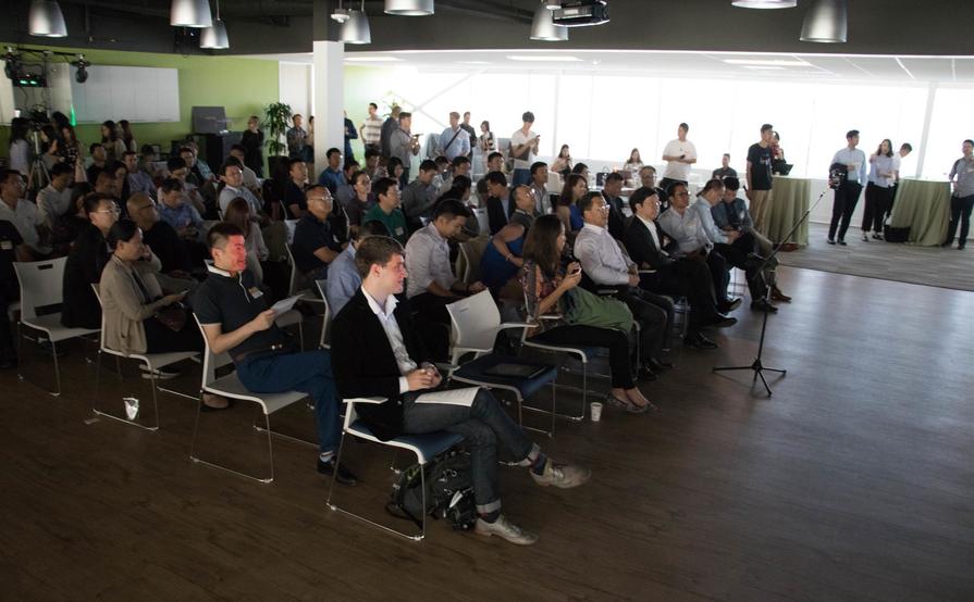 Robotics-themed Event Space For Up To 100 People With Great Window Views Robotics-themed Event Space For Up To 100 People With Great Window Views