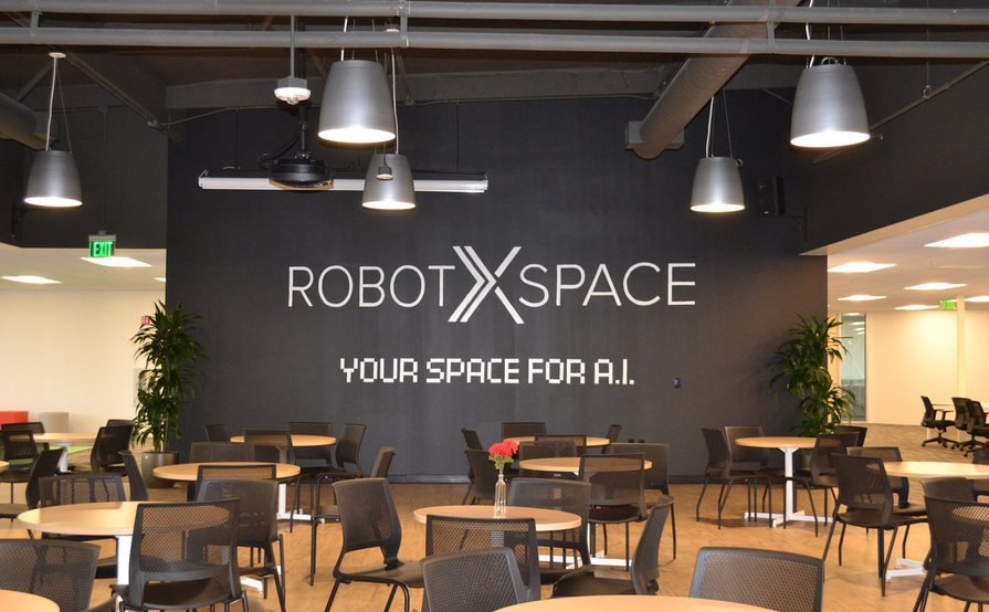 Robotics-themed Event Space For Up To 100 People With Great Window Views Robotics-themed Event Space For Up To 100 People With Great Window Views