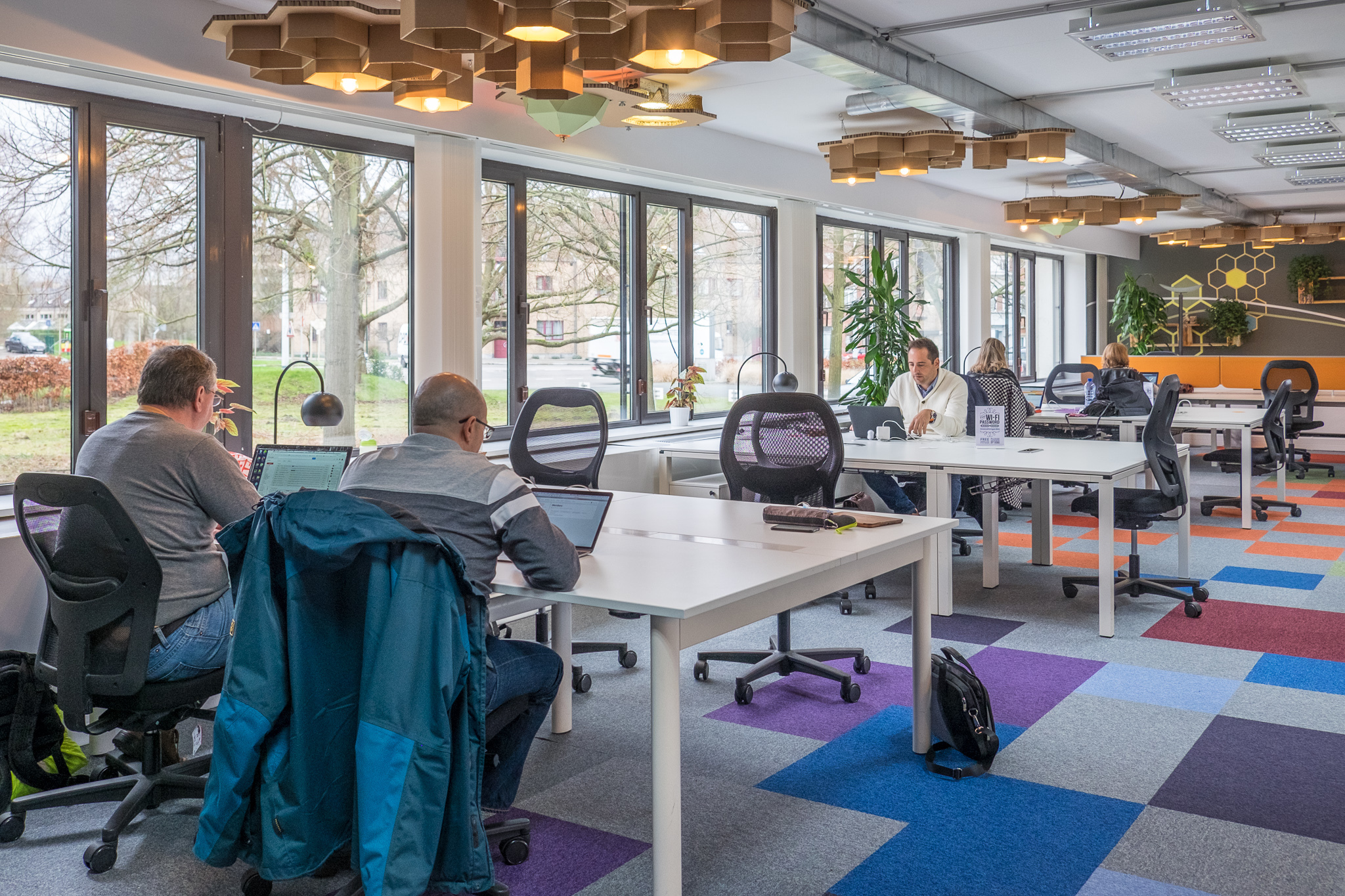 Coworking desk Coworking desk