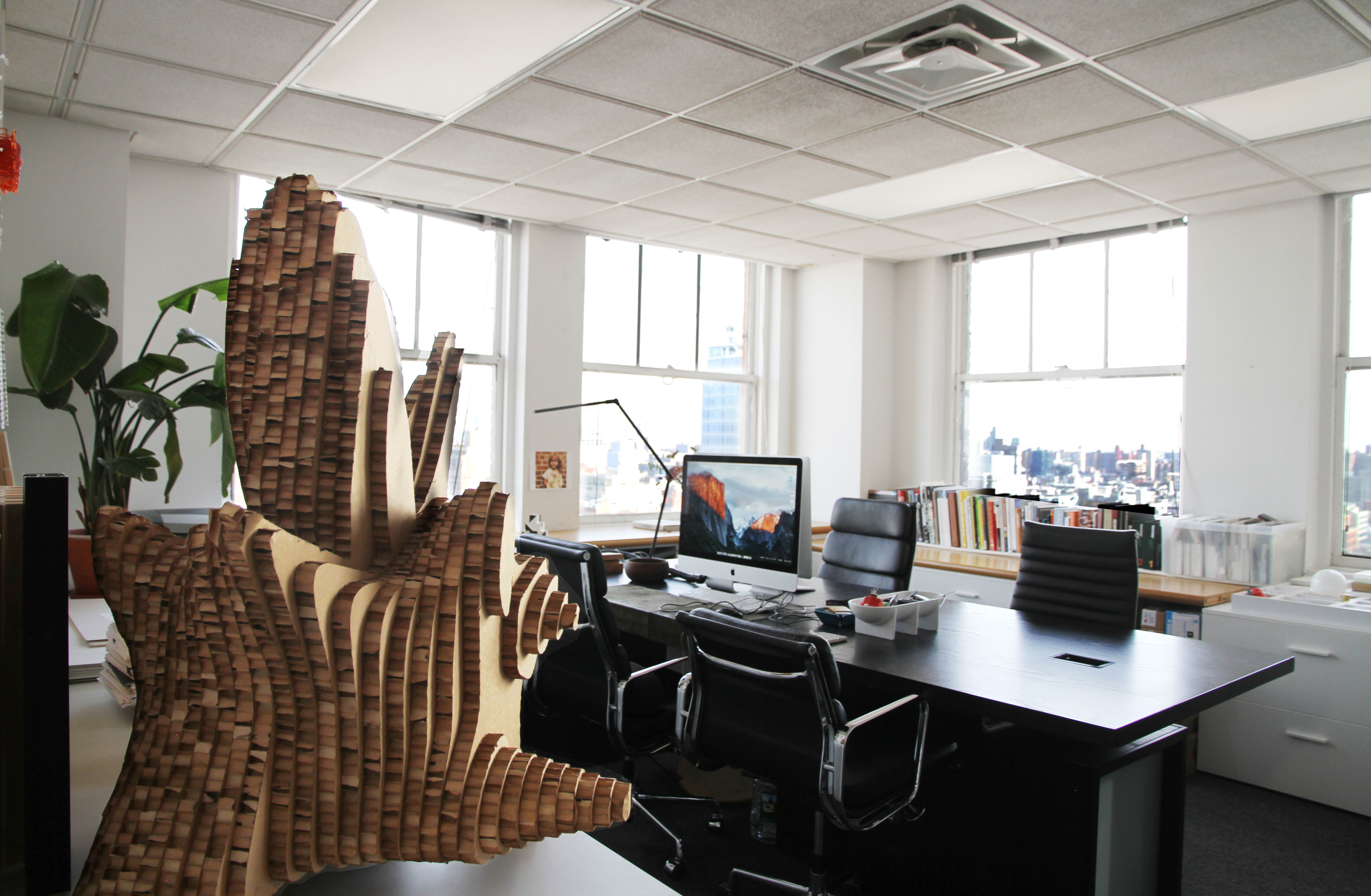 Entire 340 sf corner creative office on the 21st floor of a 1930's office building in Tribeca. Awesome unblocked views to the north and the east Entire 340 sf corner creative office on the 21st floor of a 1930's office building in Tribeca. Awesome unblocked views to the north and the east