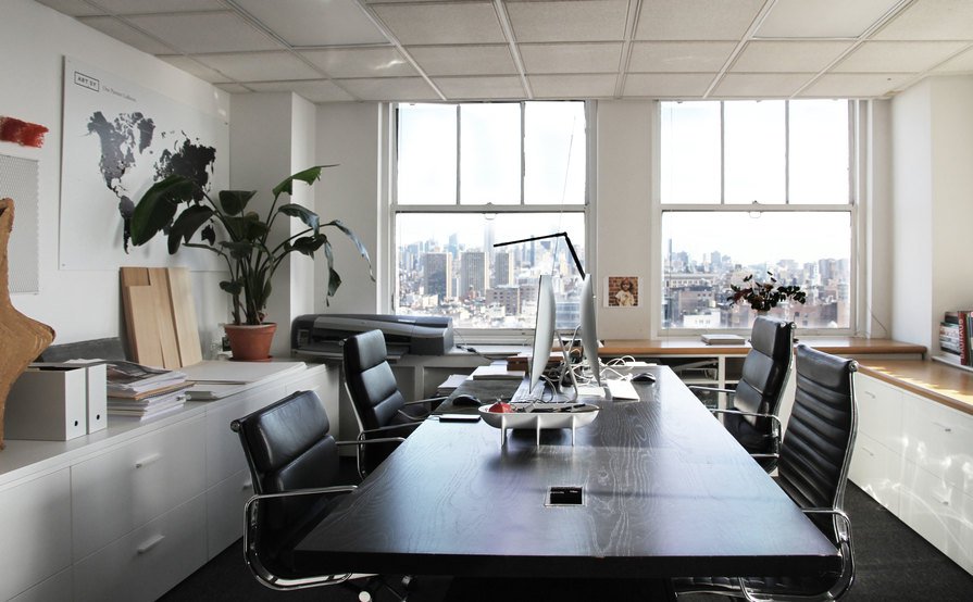 Entire 340 sf corner creative office on the 21st floor of a 1930's office building in Tribeca. Awesome unblocked views to the north and the east Entire 340 sf corner creative office on the 21st floor of a 1930's office building in Tribeca. Awesome unblocked views to the north and the east