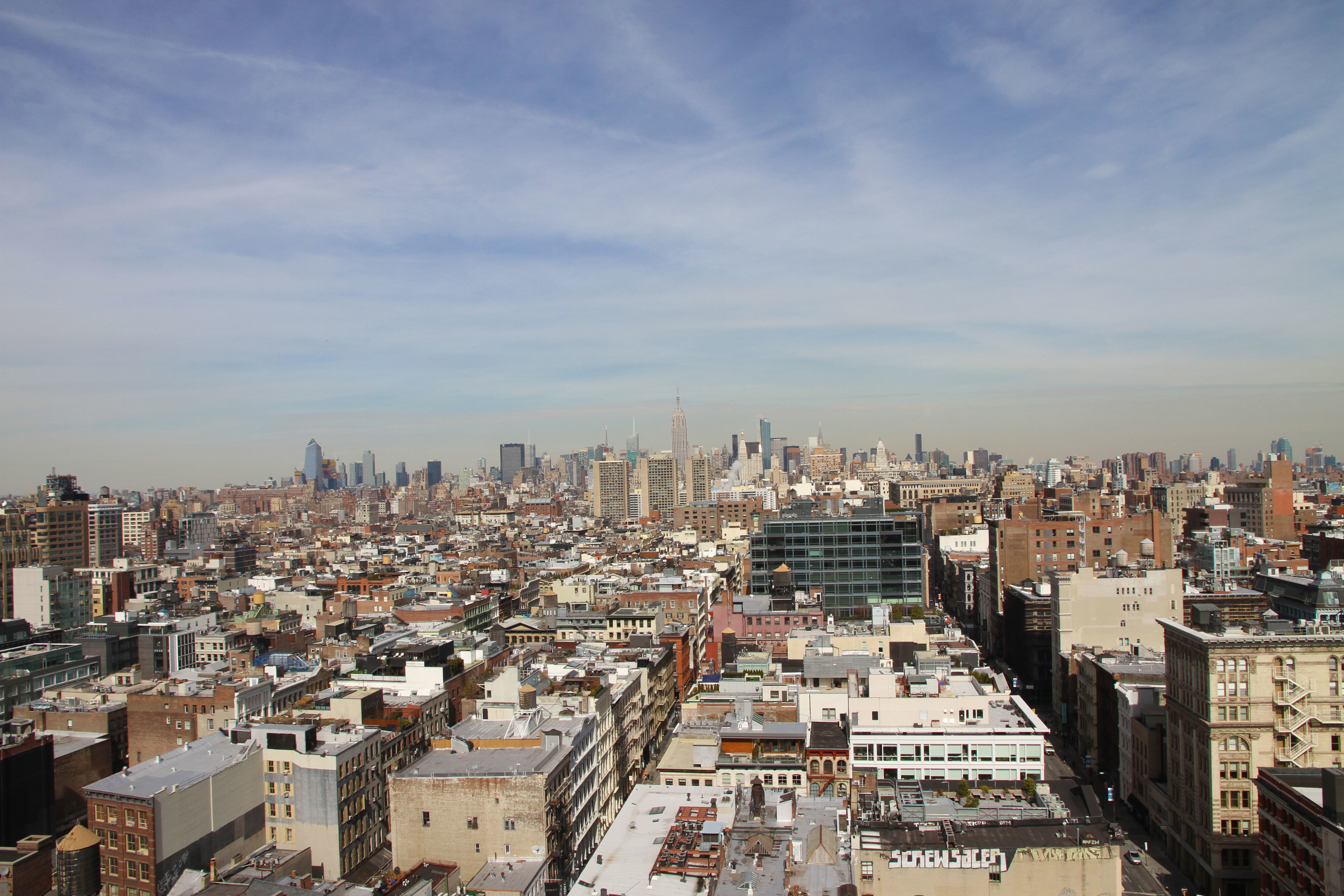 Entire 340 sf corner creative office on the 21st floor of a 1930's office building in Tribeca. Awesome unblocked views to the north and the east Entire 340 sf corner creative office on the 21st floor of a 1930's office building in Tribeca. Awesome unblocked views to the north and the east
