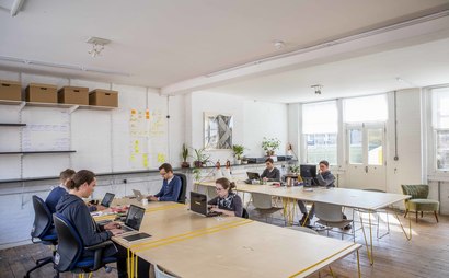 Desks at Winkley Studios Desks at Winkley Studios