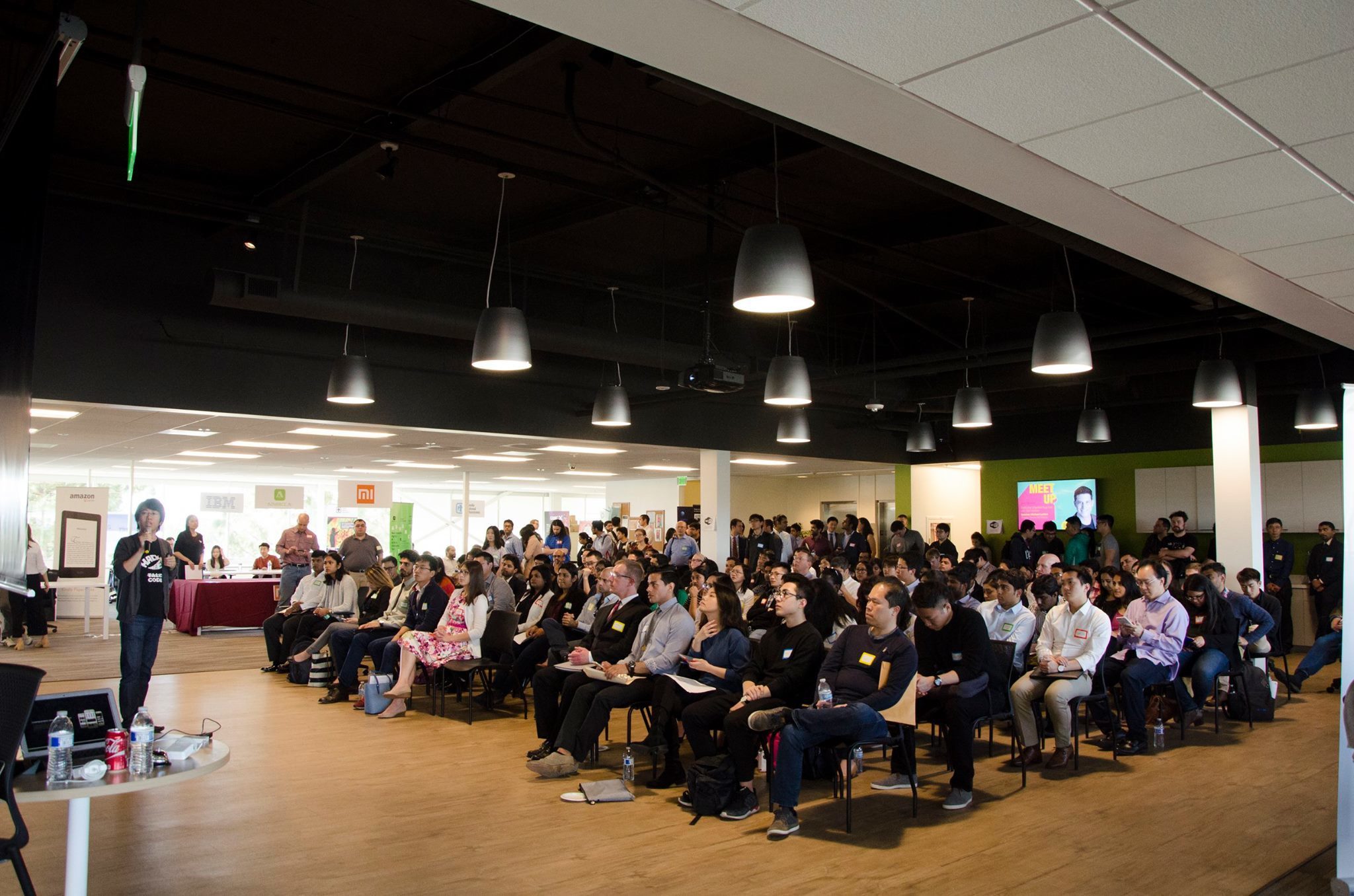 Robotics-themed Event Space For Up To 100 People With Great Window Views Robotics-themed Event Space For Up To 100 People With Great Window Views
