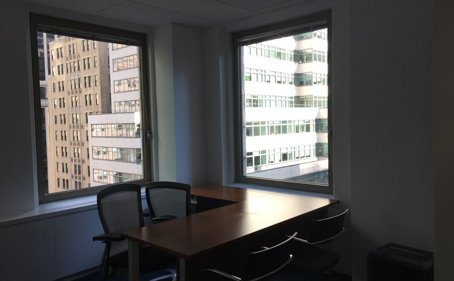 Midtown Manhattan Private Corner Office Midtown Manhattan Private Corner Office