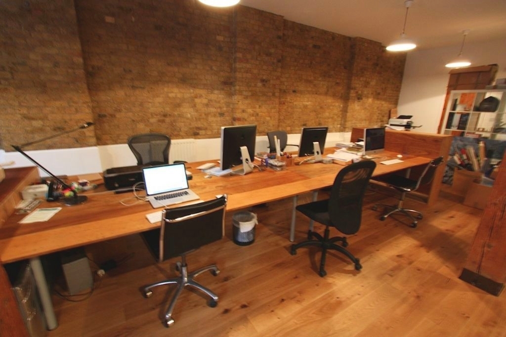 Super-cool desk space in period office
