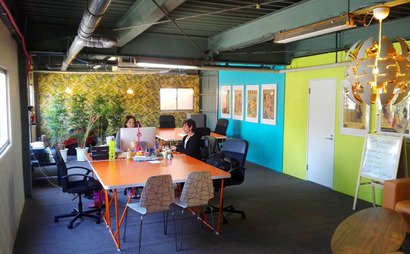 Creative and bright shared office space  Creative and bright shared office space