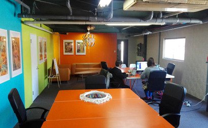 Creative and bright shared office space  Creative and bright shared office space