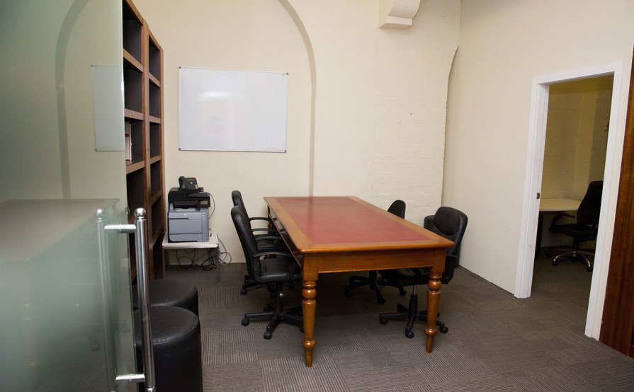 Private office and meeting room. Private office and meeting room.