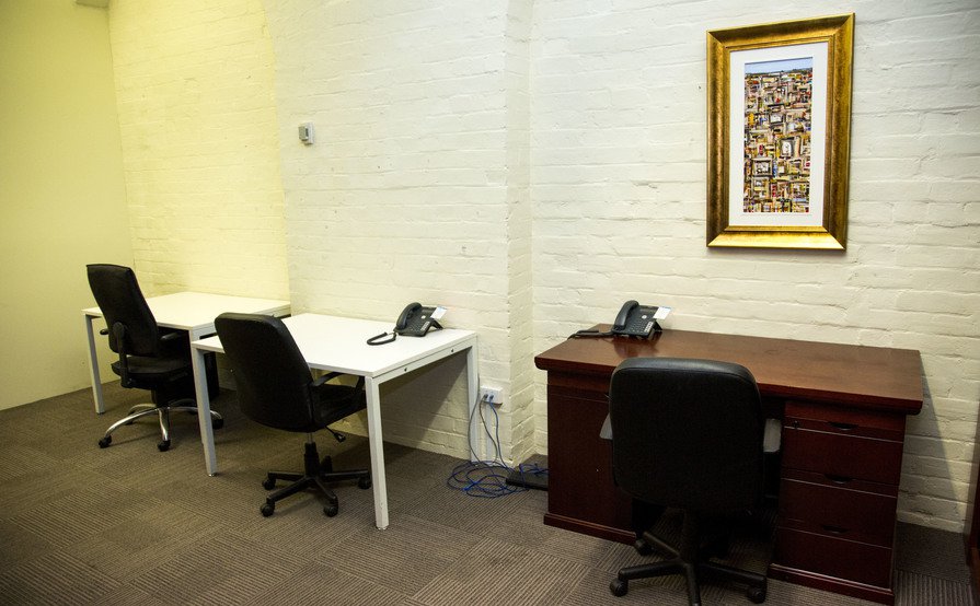 Private office and meeting room. Private office and meeting room.