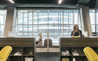 Seattle Coworking Space at the ATLAS Workbase Lounge