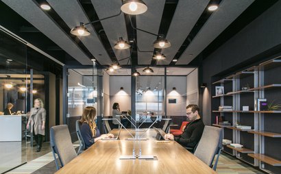 Seattle Coworking Space at the ATLAS Workbase Lounge