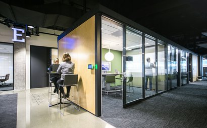 Seattle Coworking Space at the ATLAS Workbase Lounge