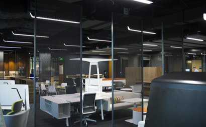 Seattle Coworking Space at the ATLAS Workbase Lounge