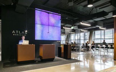 Seattle Coworking Space at the ATLAS Workbase Lounge