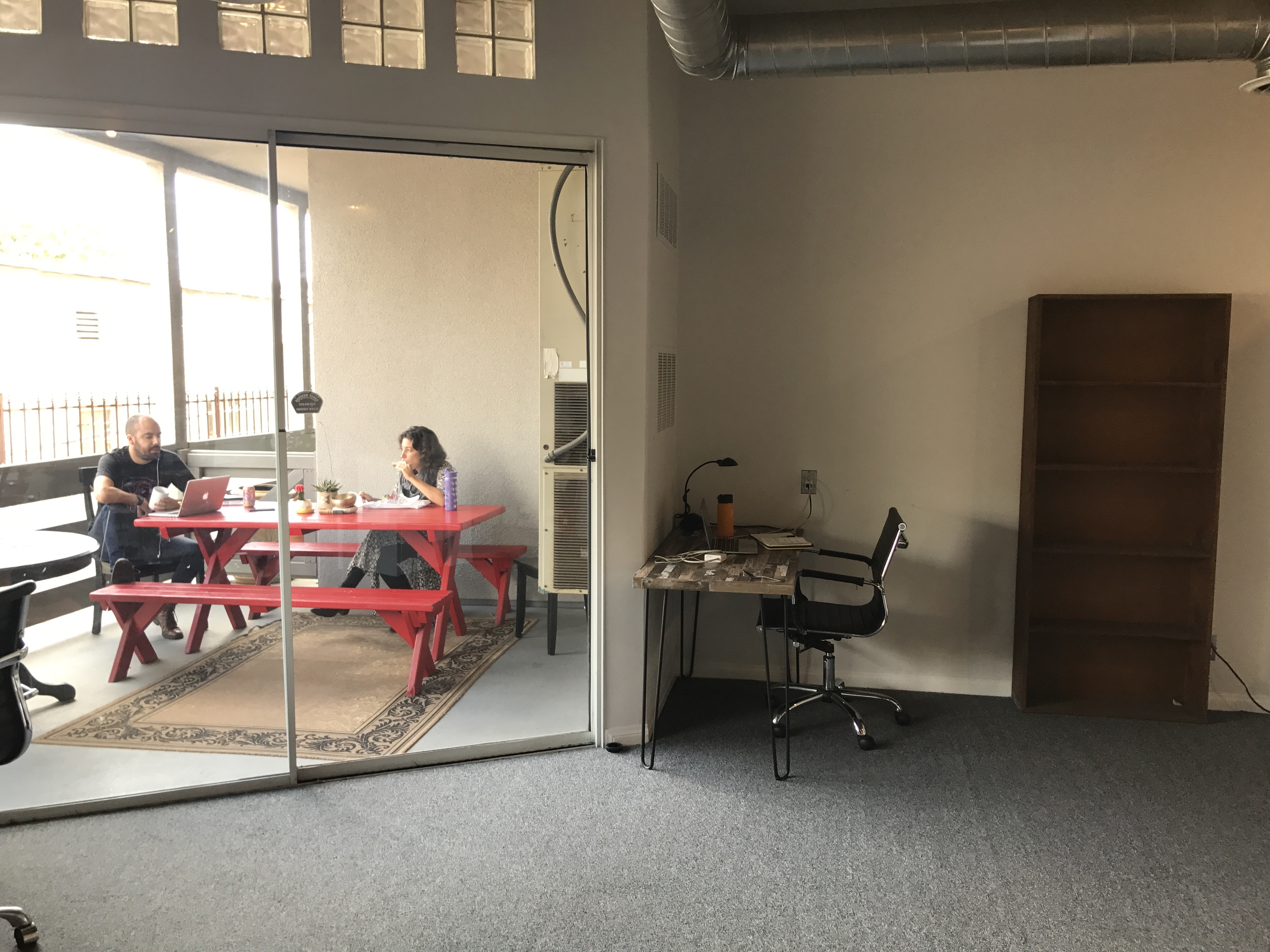 Shared Desk Space, Private Desk Space, Enclosed Office 