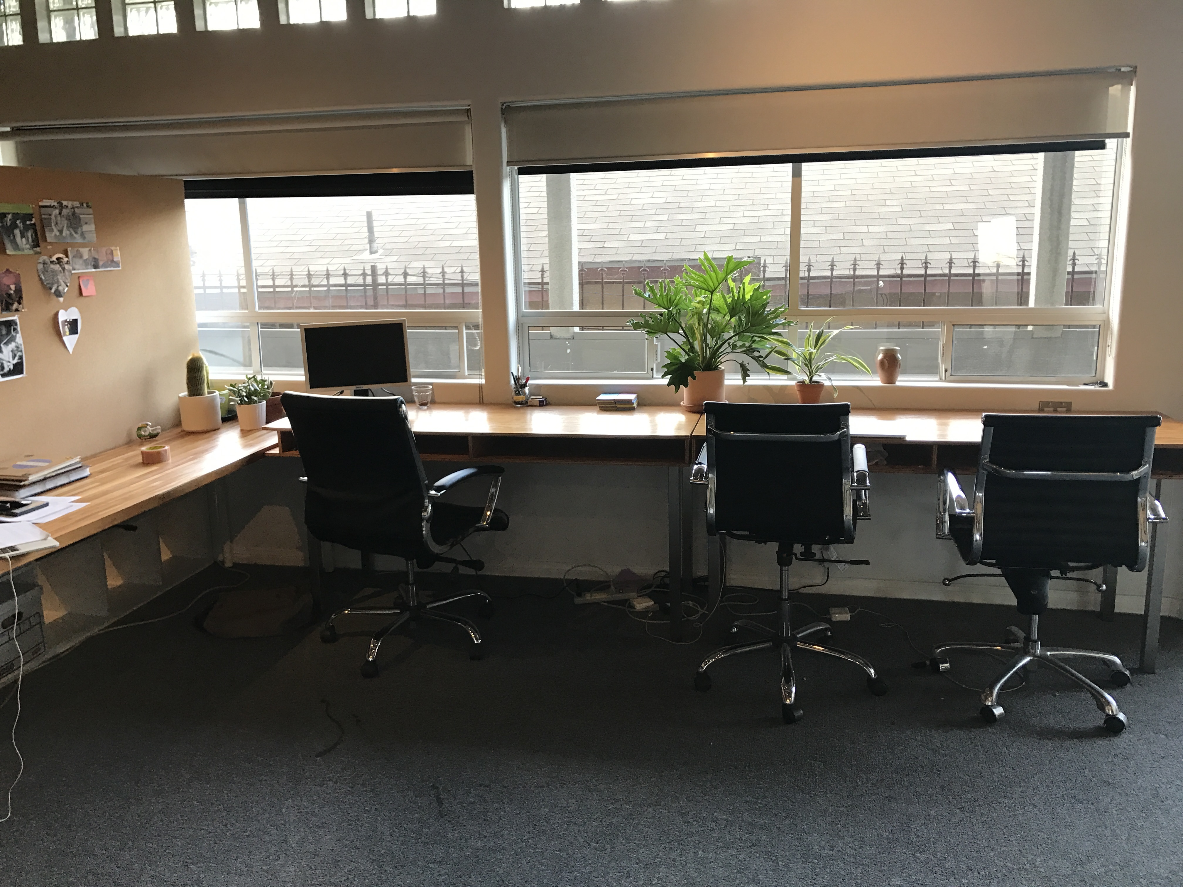 Shared Desk Space, Private Desk Space, Enclosed Office 