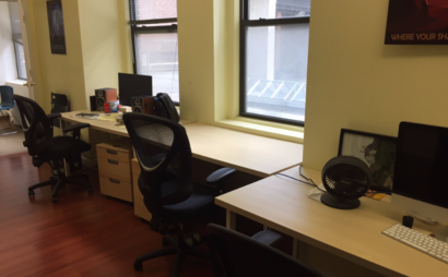 Window Desk in Animation Studio Window Desk in Animation Studio