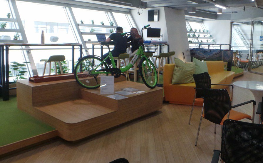 Hot desks, co-working space