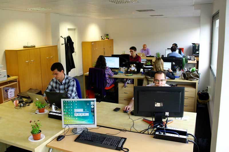 Desk in a Center of Barcelona