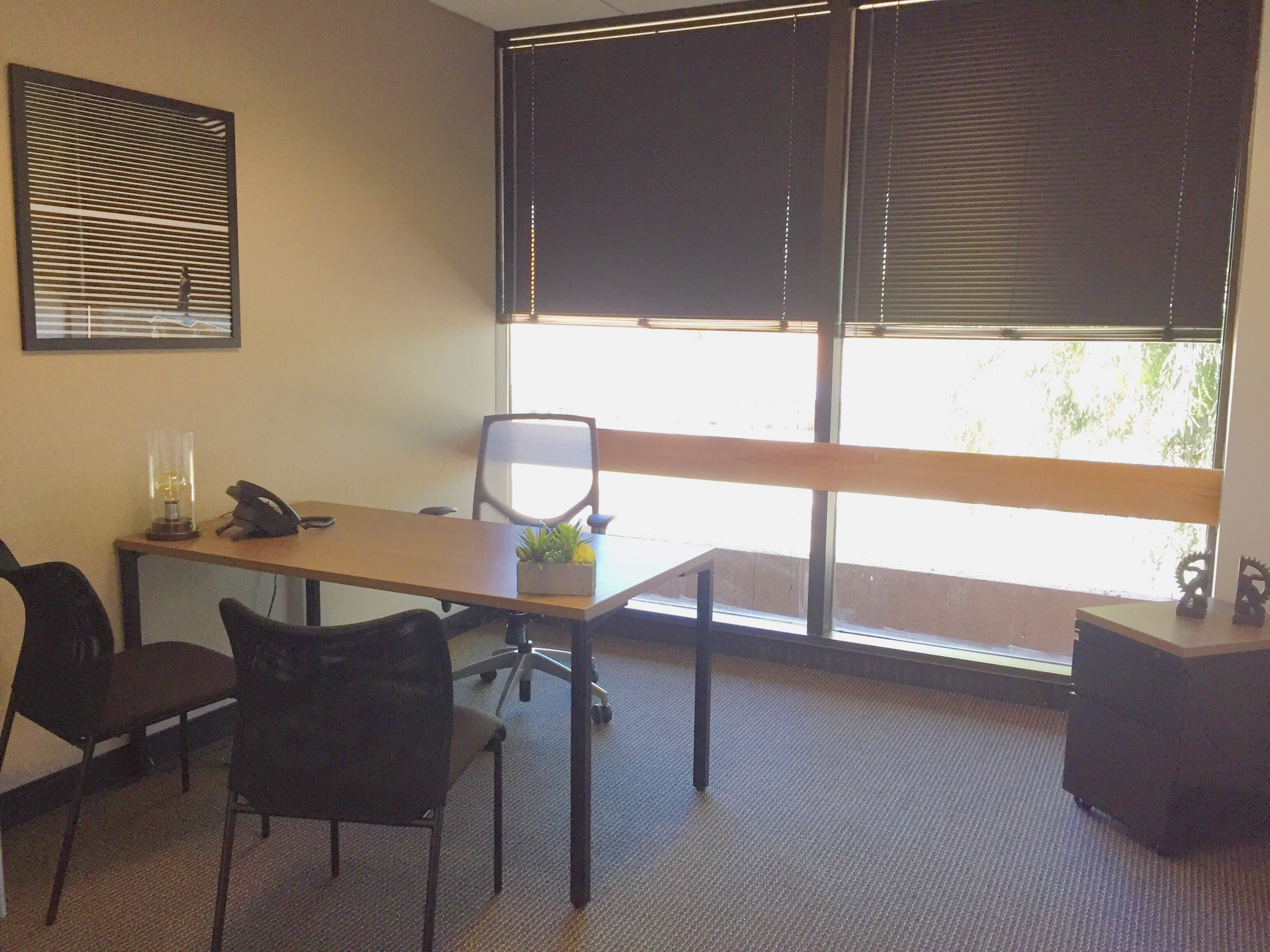 Your Desk In A Window Office!! Plug And Play. Your Desk In A Window Office!! Plug And Play.