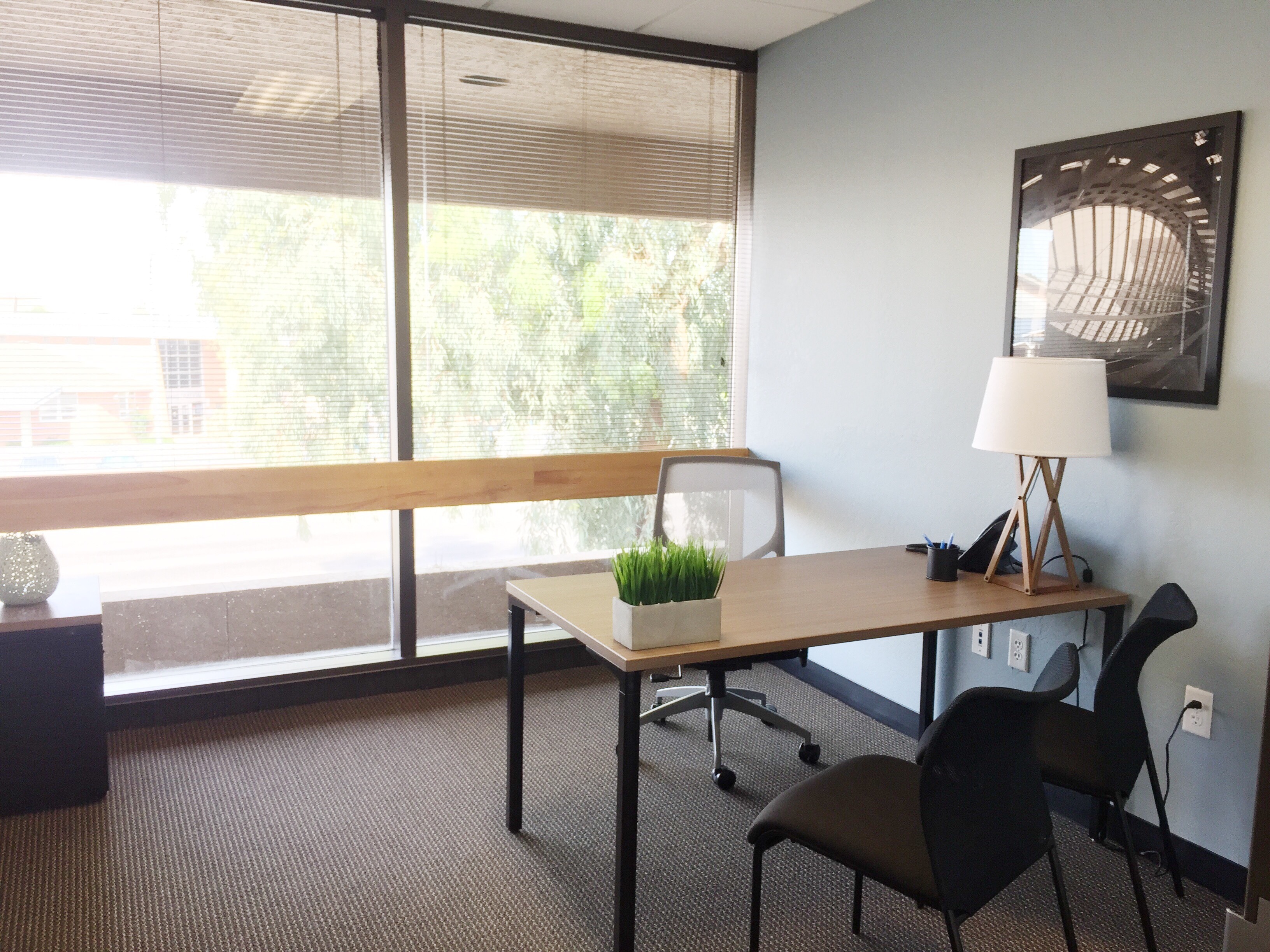 Your Desk In A Window Office!! Plug And Play. Your Desk In A Window Office!! Plug And Play.