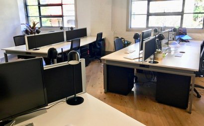 Desks available sharing with creative communications agency Desks available sharing with creative communications agency
