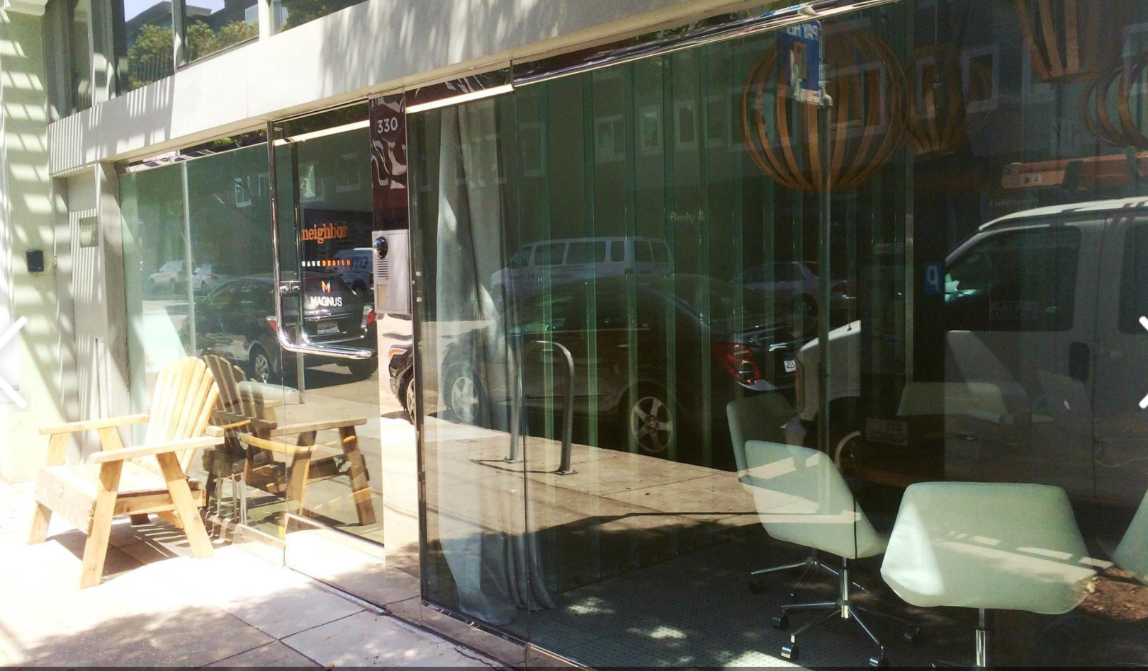 Enclosed conference room