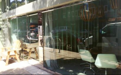 Enclosed conference room Enclosed conference room