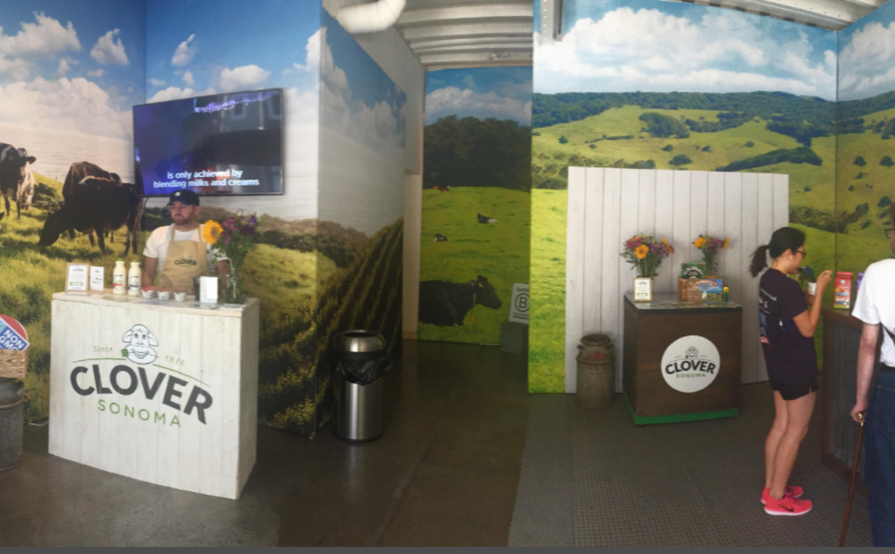 Front office "pop-up" space