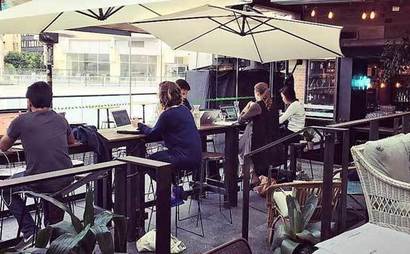 TwoSpace at Kings Cross Hotel Rooftop TwoSpace at Kings Cross Hotel Rooftop