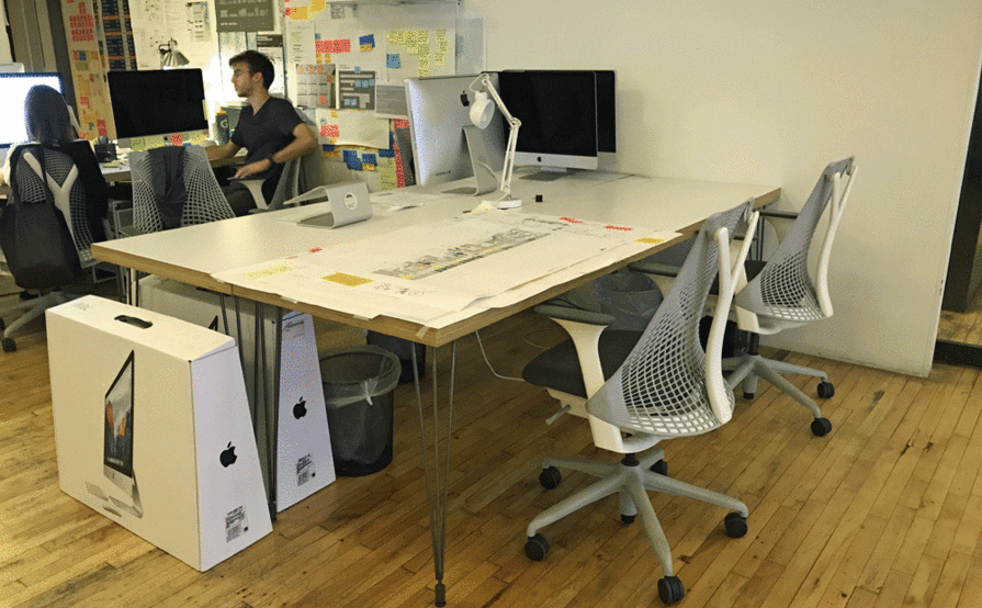 Office Pod of 4 Desks