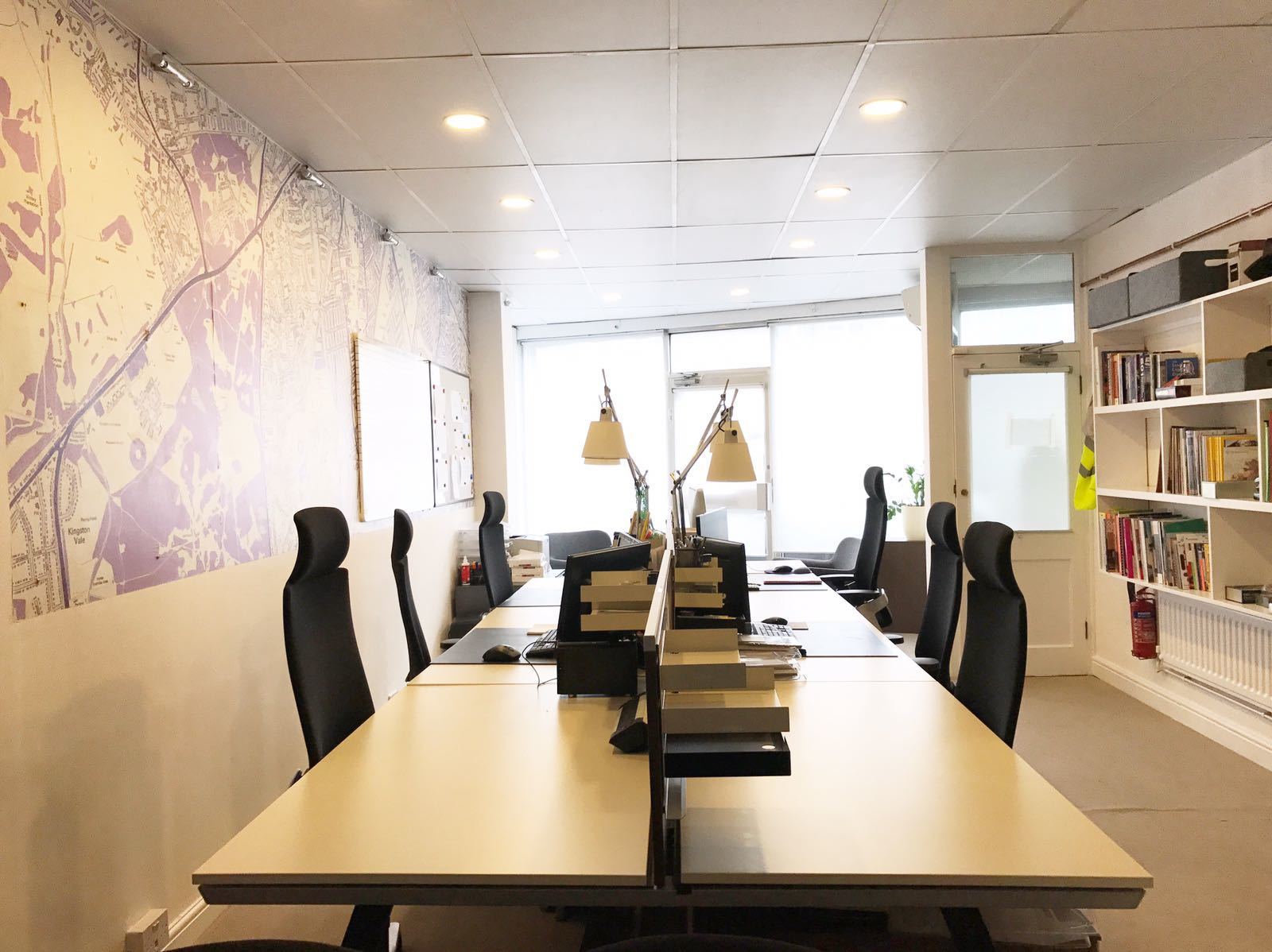 Working space is AVAILABLE IN SW19 construction company office for Architect and Structural engineer