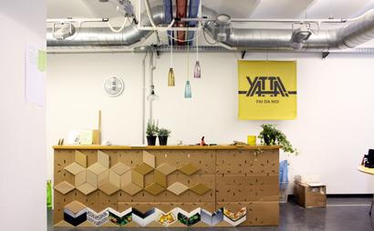 Desk in makerspace Desk in makerspace