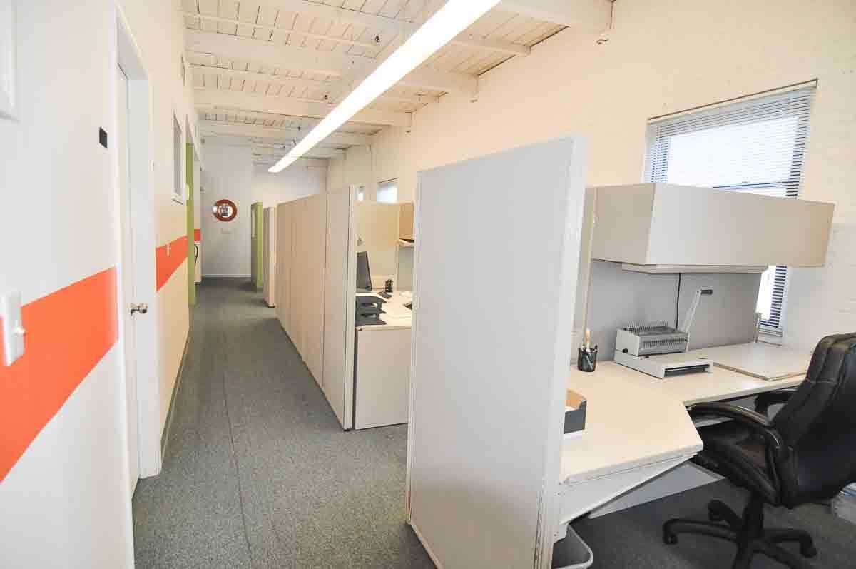 Private office in business suite