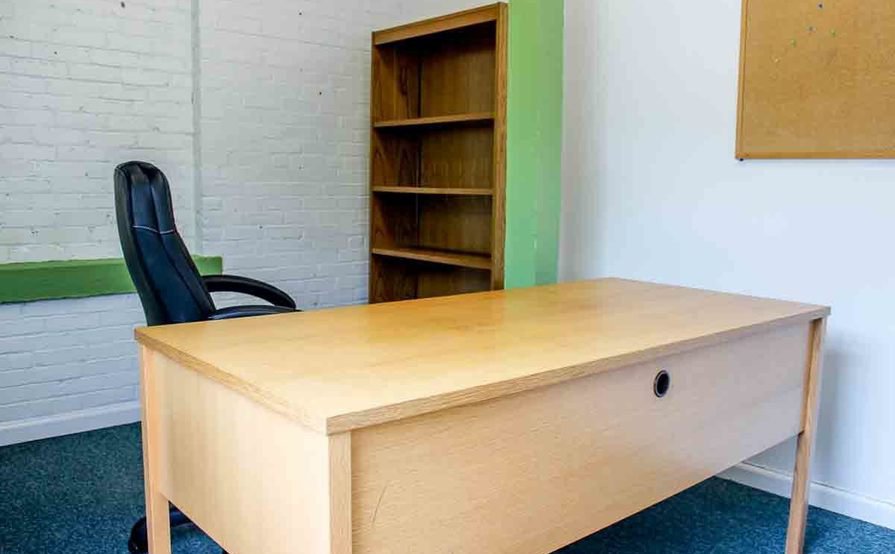 Private office in business suite