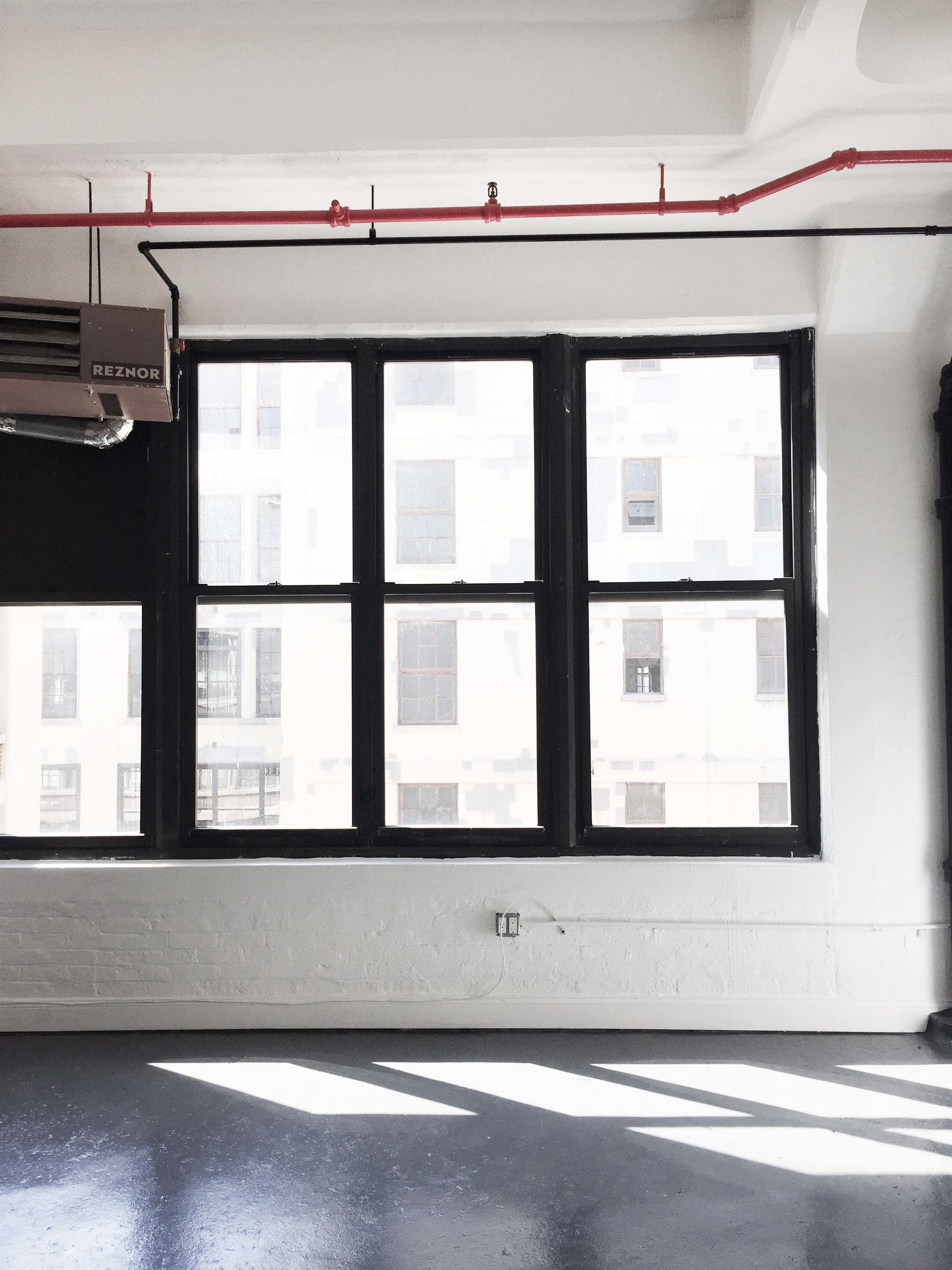 Bright and spacious industrial loft studio