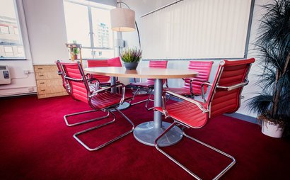 Desk space for rent in a creative media office Desk space for rent in a creative media office