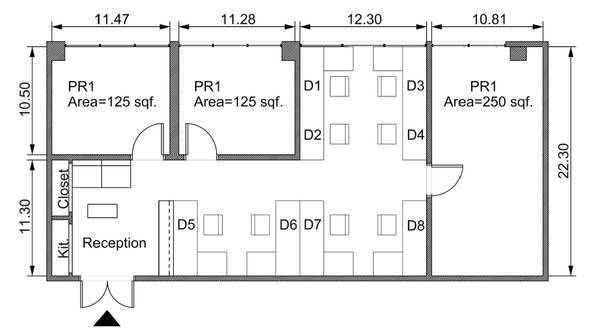 Mix of open and private spaces with dedicated desk at Brooklyn Navy Yards!