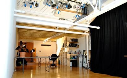 Desk space in a creative studio Desk space in a creative studio