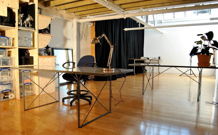 Desk space in a creative studio Desk space in a creative studio