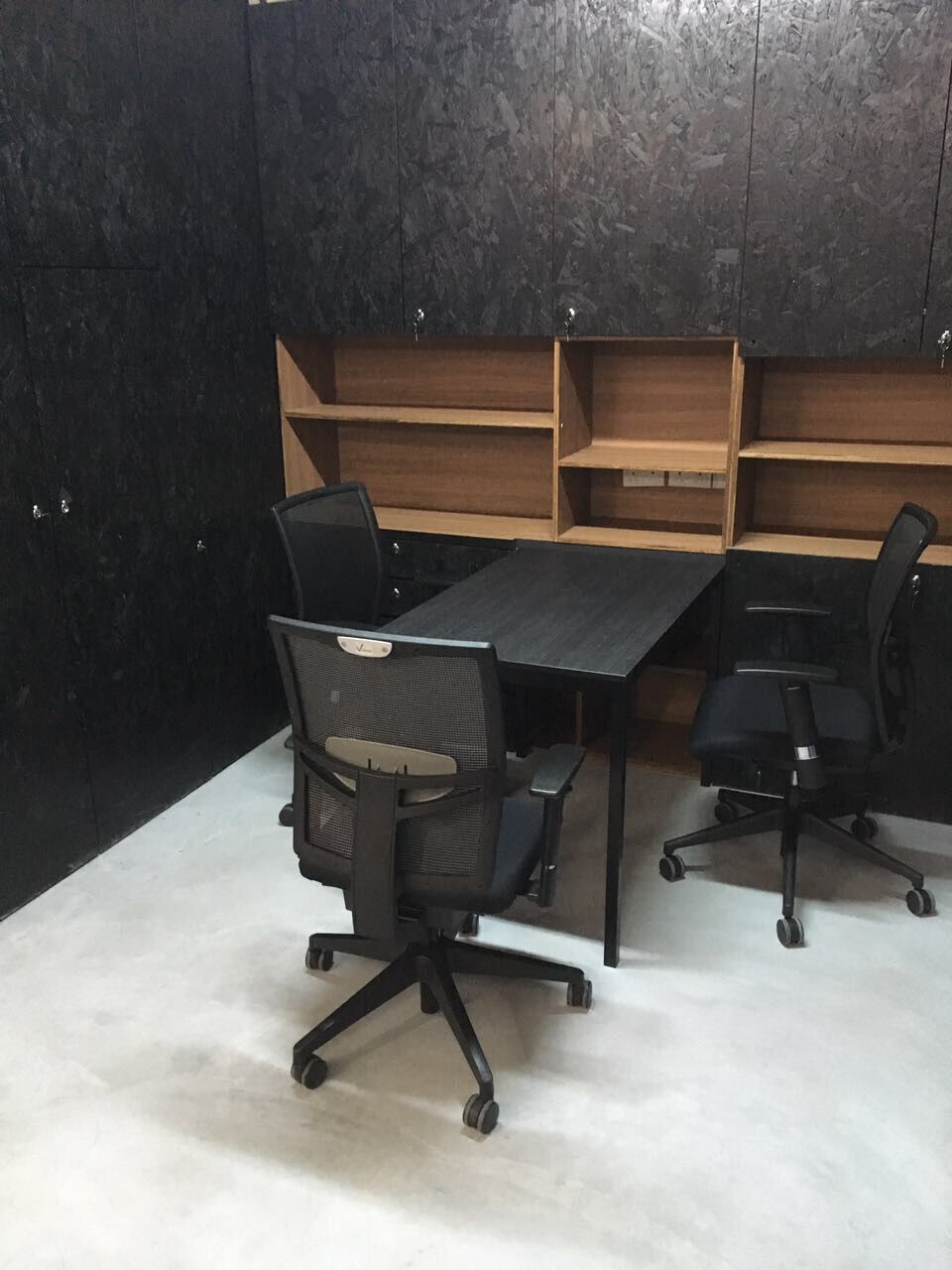 Private office area at our personal co-working space - W Spaces 360