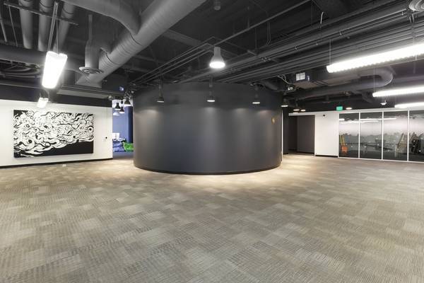 Creative Office Space, High 16' Exposed Ceiling