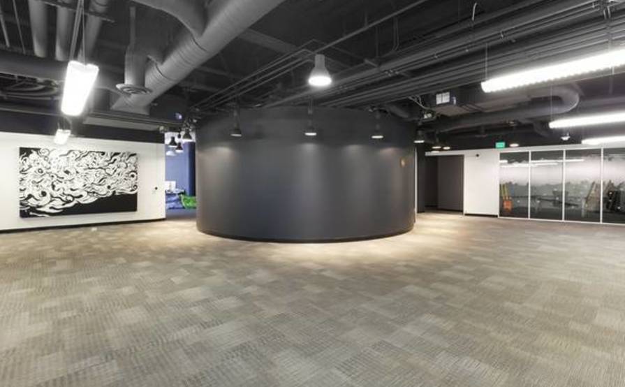 Creative Office Space High 16 Exposed Ceiling Desks Near Me