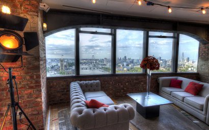 Co-working space at the top of Millbank Tower Co-working space at the top of Millbank Tower