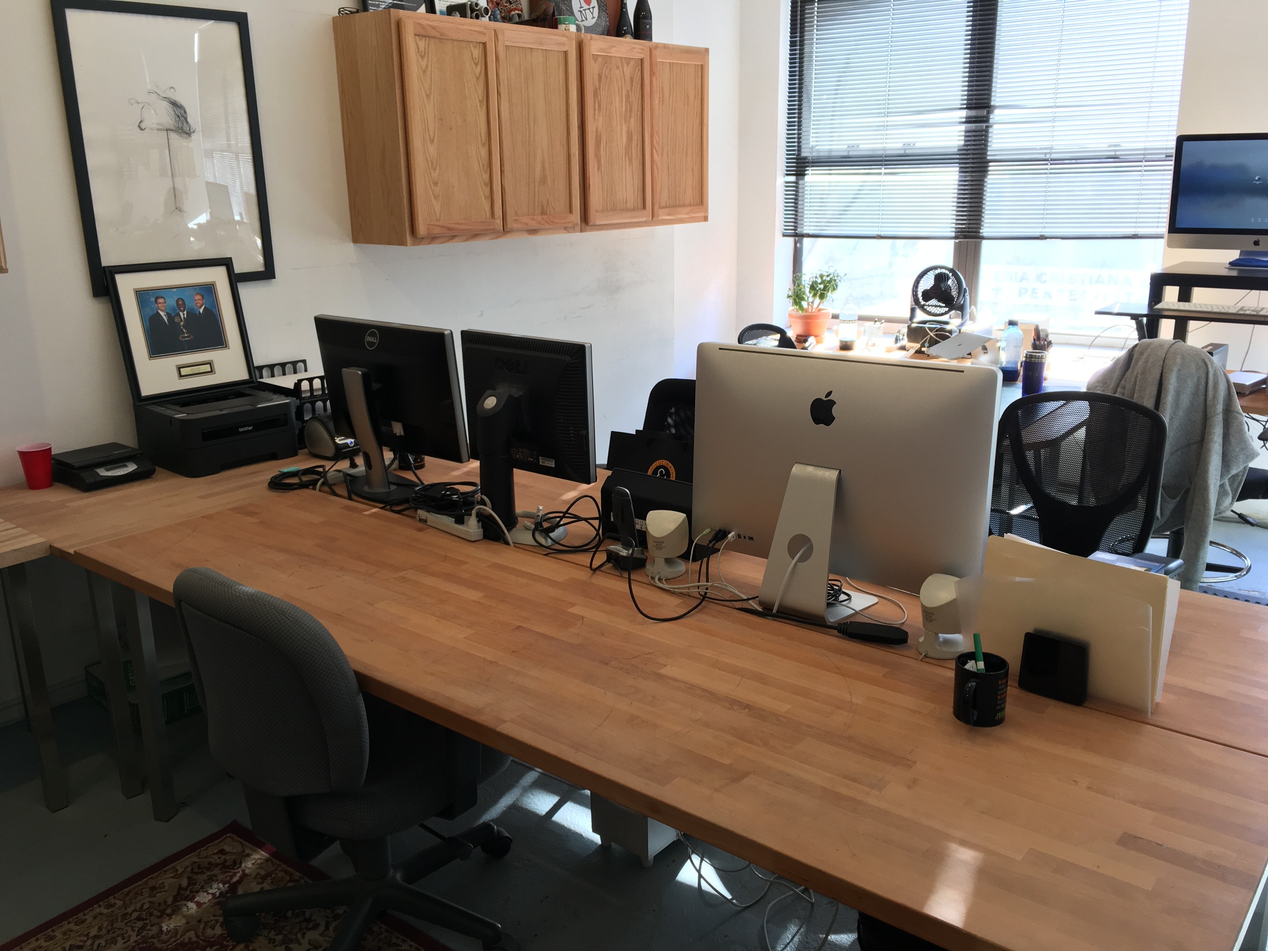 1 Shared Desk in Williamsburg Film/Video Production Office 