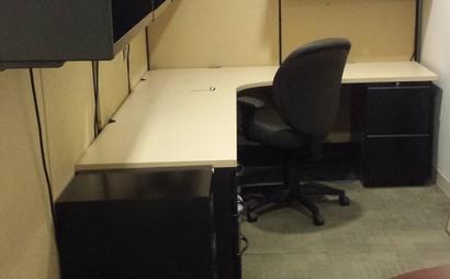 Large private desk for one Large private desk for one